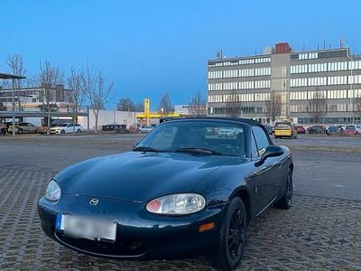 Gebraucht Mazda MX5 110 PS (80 kW) 1998 Blau Cabrio