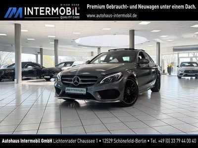 Usata Mercedes C300 AMG 245 CV (180 kW) 2017 Grigio Berlina