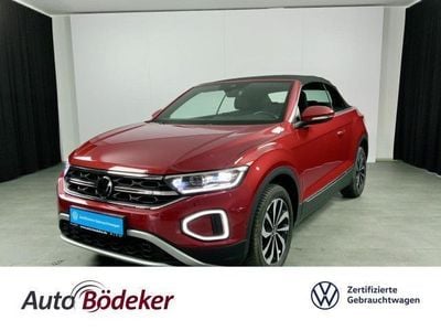 Gebraucht VW T-Roc Cabriolet Style 150 PS (110 kW) 2024 Kings red (metallic) Cabrio