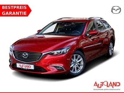 Rot Gebraucht 2016 Mazda 6 Exclusive-Line Kombi | 18.950 € (Teuer)