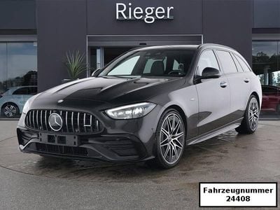 Gebraucht Mercedes C43 AMG AMG 421 PS (309 kW) 2024 Metalliclack obsidianschwarz (metallic) Kombi