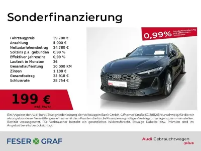 Gebraucht Audi A5 Sport 204 PS (150 kW) 2025 Mythosschwarz metallic Kombi