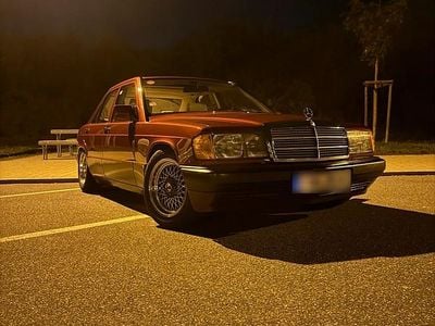 Usata Mercedes 190 132 CV (97 kW) 1989 Rosso Berlina