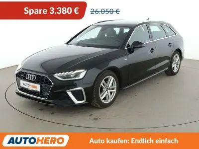 Gebraucht Audi A4 S-Line 190 PS (139 kW) 2020 Schwarz Kombi