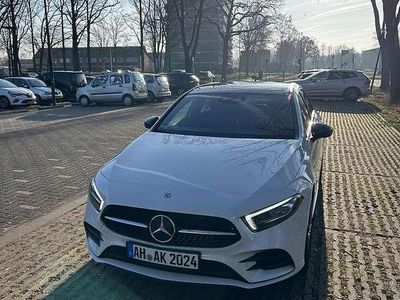 Gebraucht Mercedes A250 AMG line 160 PS (117 kW) 2021 Weiß Limousine