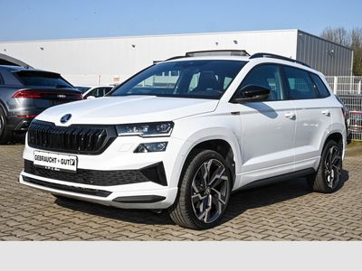 gebraucht Skoda Karoq 1.5 TSI DSG Sportline Navi LED VC GSD LM19