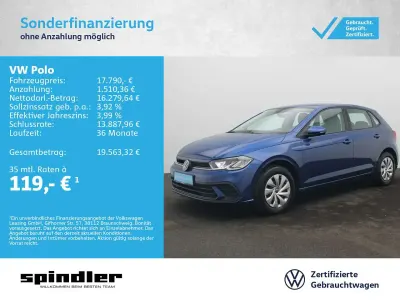 Gebraucht VW Polo Life 80 PS (58 kW) 2025 Reef blue metallic Kleinwagen