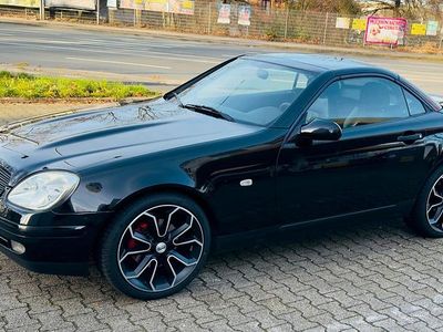Usata Mercedes SLK200 Sport 136 CV (100 kW) 1998 Nero Cabrio