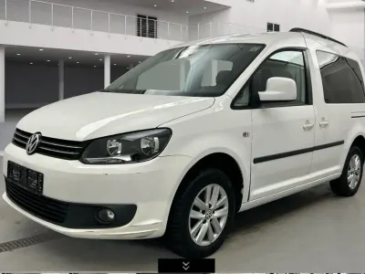 Gebraucht VW Caddy Comfortline 109 PS (80 kW) 2014 Weiß Van / Kleinbus