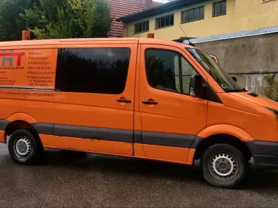 Używany VW Crafter 164 KM (120 kW) 2010 Pomarańczowy Van