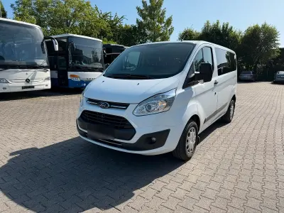 Gebraucht Ford Transit Custom 105 PS (77 kW) 2017 Weiß Van / Kleinbus