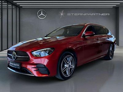Usata Mercedes E300 Avantgarde 306 CV (225 kW) 2021 Rosso Berlina