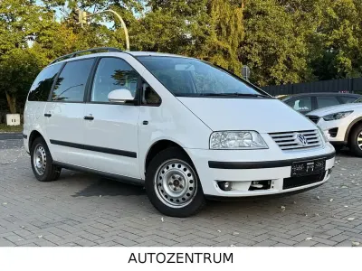 Gebraucht VW Sharan Trendline 140 PS (102 kW) 2008 Weiß Van / Kleinbus