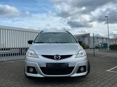 Gebraucht Mazda 5 110 PS (80 kW) 2010 Silber Van / Kleinbus