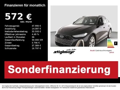 Gebraucht Audi A5 Edition .1 204 PS (150 kW) 2025 Mythosschwarz metallic Kombi