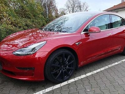Gebraucht Tesla Model 3 Long Range AWD 350 kW (476 PS) 2019 Rot Limousine