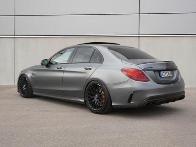 Grau Gebraucht 2016 Mercedes C63S AMG AMG Limousine | 49.500 € (Teuer)