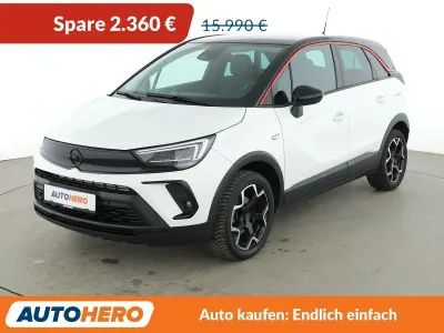 Gebraucht Opel Crossland GS Line 110 PS (80 kW) 2022 Weiß SUV
