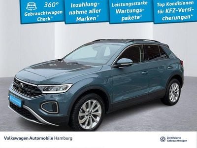 Gebraucht VW T-Roc Life 150 PS (110 kW) 2023 Blau SUV