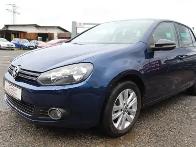 Gebraucht VW Golf VI Style 122 PS (89 kW) 2011 Blau Kleinwagen