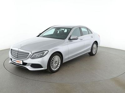 Brugt Mercedes C250 Exclusive 211 HK (155 kW) 2018 Sølv Sedan