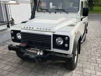 Brugt Land Rover Defender 122 HK (89 kW) 2009 Hvid SUV