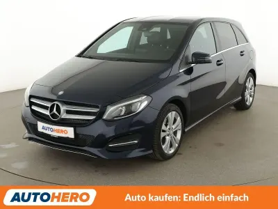 Używany Mercedes B200 Urban 136 KM (100 kW) 2017 Niebieski Minivan