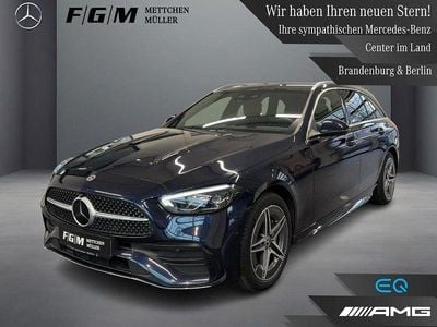 Gebraucht Mercedes C300e AMG line 204 PS (150 kW) 2023 Blau Limousine