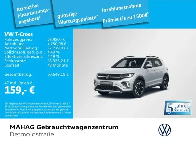 Używany VW T-Cross IQ Drive 116 KM (85 kW) 2025 Srebrny SUV