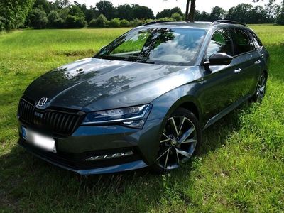 gebraucht Skoda Superb Kombi Sportline AHK mit Garantie