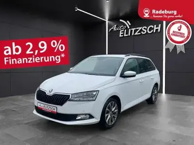 Gebraucht Skoda Fabia Best of 95 PS (69 kW) 2022 Moonweiss metallic Kleinwagen