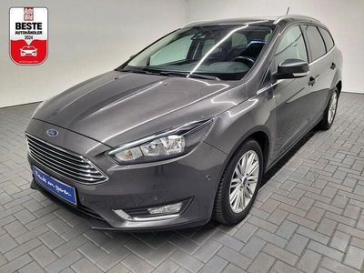 Gebraucht Ford Focus Titanium 120 PS (88 kW) 2018 Grau (grau) Kombi