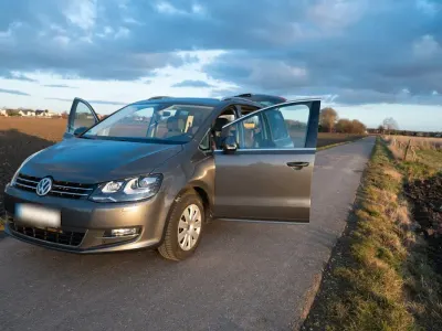 Gebraucht VW Sharan 184 PS (135 kW) 2015 Grau Van / Kleinbus
