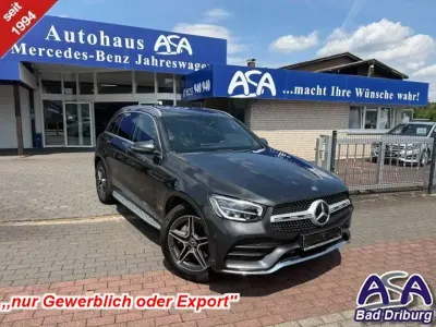 Gebraucht Mercedes GLC220 AMG line 194 PS (142 kW) 2019 Grafitgrau SUV