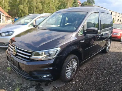 Gebraucht VW Caddy Comfortline 102 PS (75 kW) 2016 Deep black perleffekt Van / Kleinbus
