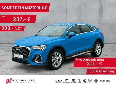 Gebraucht Audi Q3 Sportback S-Line 150 PS (110 kW) 2022 Blau SUV