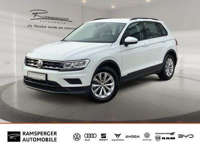 Gebraucht VW Tiguan Trendline 150 PS (110 kW) 2020 Weiß (pure white) SUV