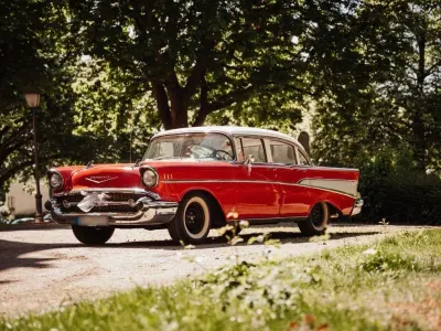 Gebraucht Chevrolet Bel Air 250 PS (183 kW) 1957 Rot Limousine