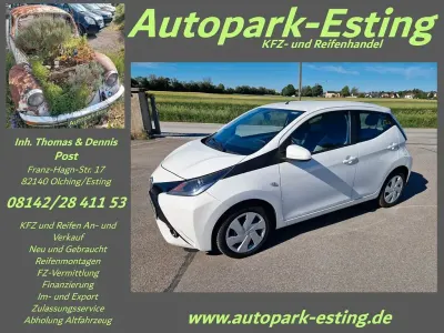 Gebraucht Toyota Aygo X-play 69 PS (50 kW) 2016 Weiß Kleinwagen