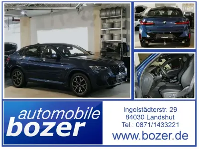 Second-hand BMW X4 Sport Line 184 CP (135 kW) 2024 Albastru SUV