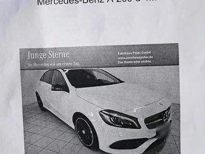 Gebraucht Mercedes A200 136 PS (100 kW) 2017 Weiß Kleinwagen