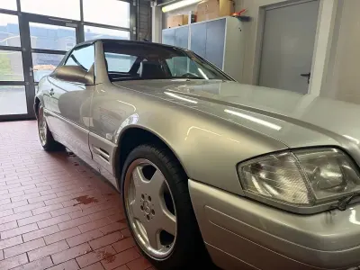 Gebraucht Mercedes SL320 231 PS (169 kW) 1999 Silber Cabrio
