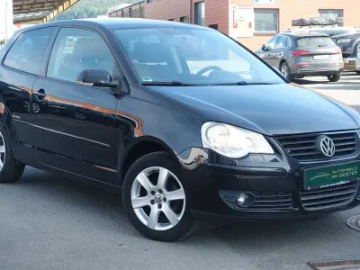Gebraucht VW Polo United 60 PS (44 kW) 2009 Schwarz Kleinwagen