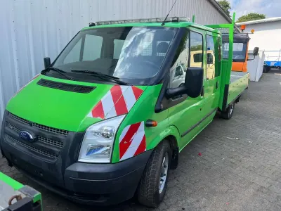 Gebraucht Ford Transit 101 PS (74 kW) 2014 Avalongrau Van / Kleinbus