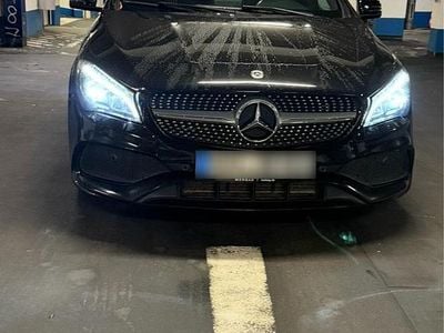 Brugt Mercedes CLA220 AMG 177 HK (130 kW) 2018 Sort Sedan