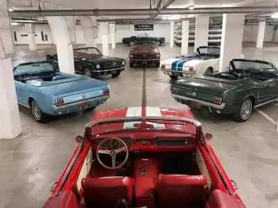Gebraucht Ford V8 Convertible 142 PS (104 kW) 1966 Rot Cabrio