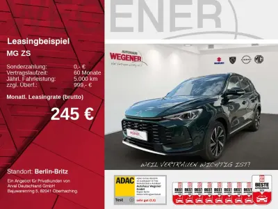 Neu MG ZS Luxury 197 PS (144 kW) 2026 Emerald green SUV