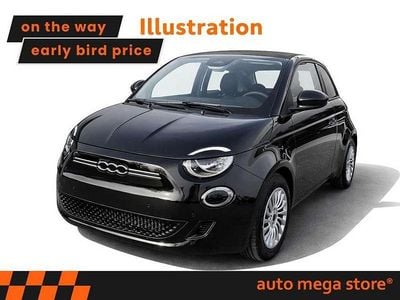 Neu Fiat 500e Red 86 kW (118 PS) 2025 Schwarz Cabrio