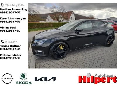 Gebraucht Seat Leon FR 125 PS (91 kW) 2016 Mitternachtsschwarz (metallic) Limousine