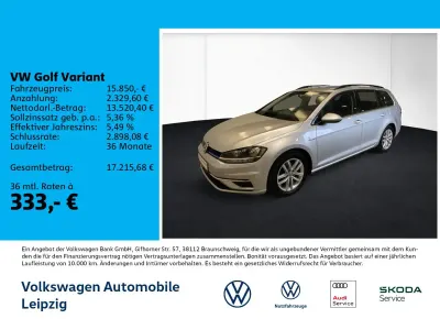 Gebraucht VW Golf VII Comfortline 131 PS (96 kW) 2020 Silber Kombi
